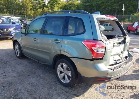 2016 Subaru Forester 2.5I Premium из США, поврежденный, VIN JF2SJAGC9GH539466